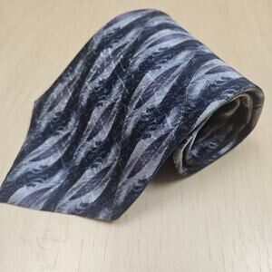 Mens 100% Imported Silk Murano Tie 56" Long and 4" Widest Point Shades of Glass